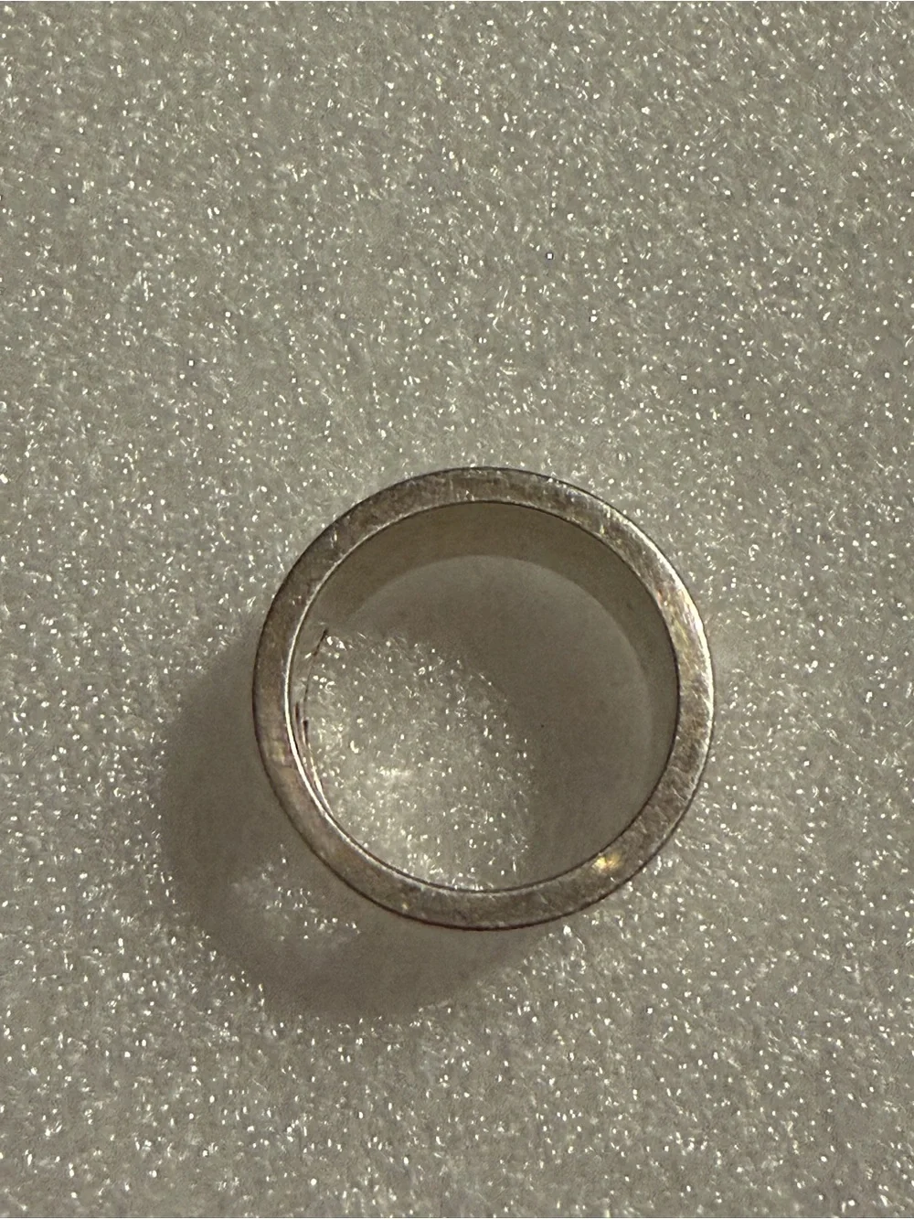 Gucci Silver Toned Interlocking G Band Ring